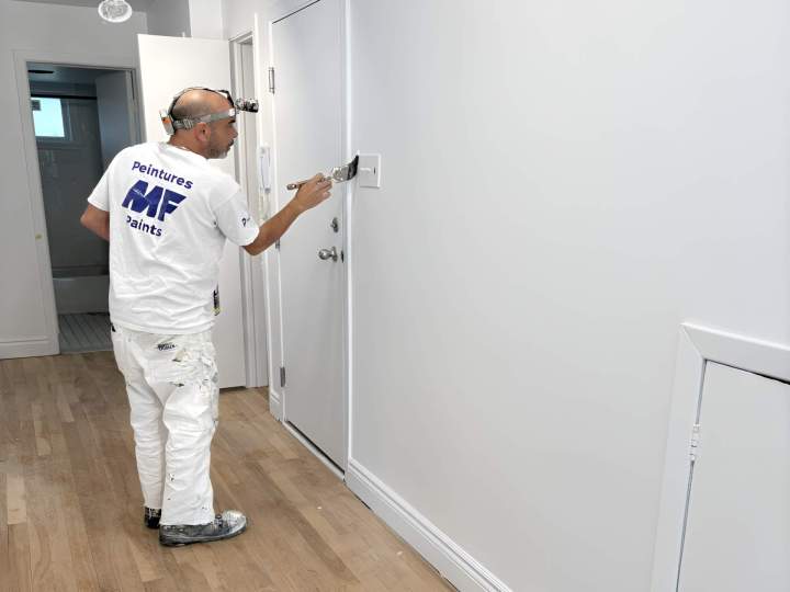 Travaux de peinture intérieure Montréal